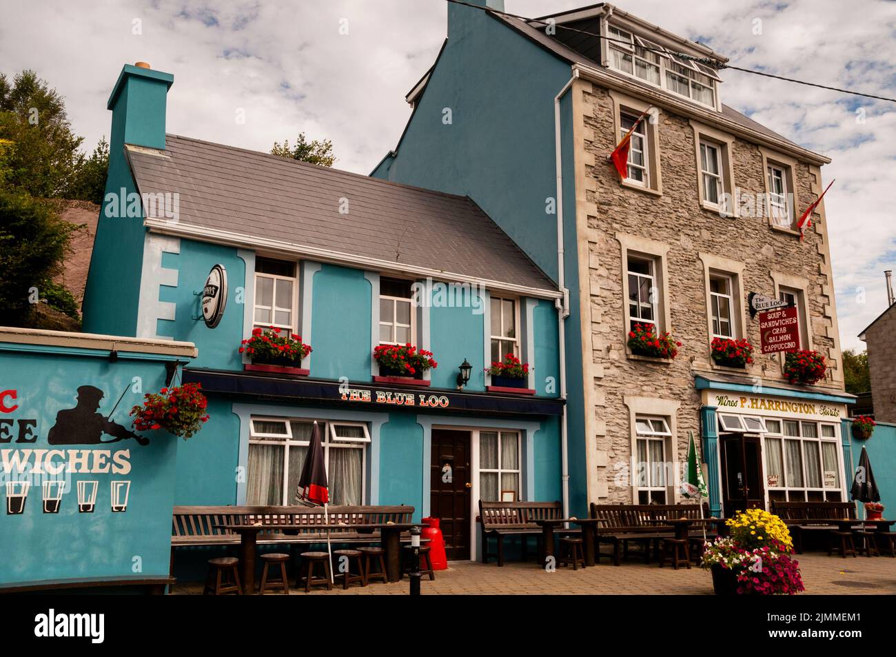 Glengarriff, Irland, auf der Beara-Halbinsel. Stockfoto