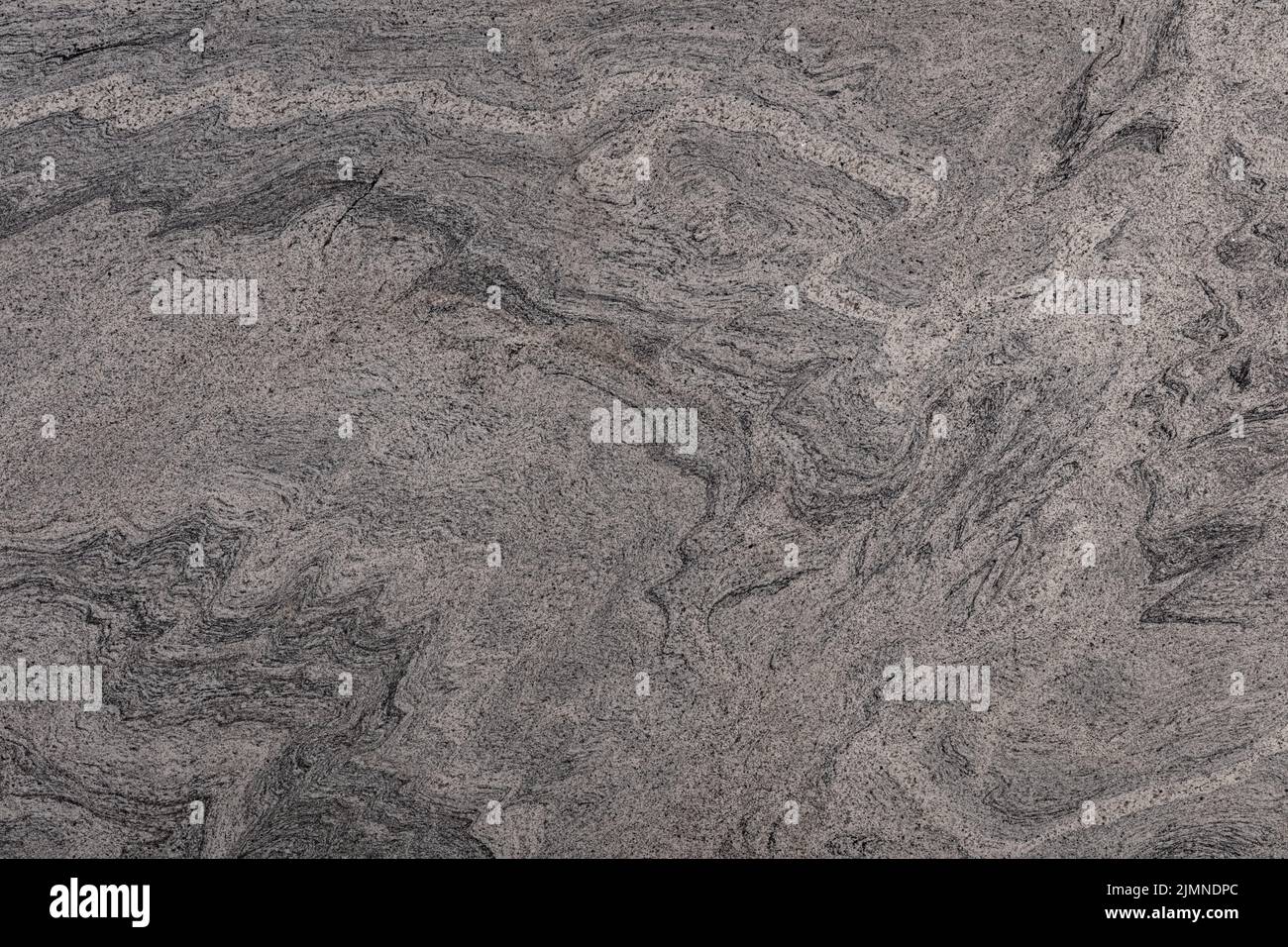 Fantasy White graue Granitsteinplatte Textur für perfekte Innenausstattung. Stockfoto