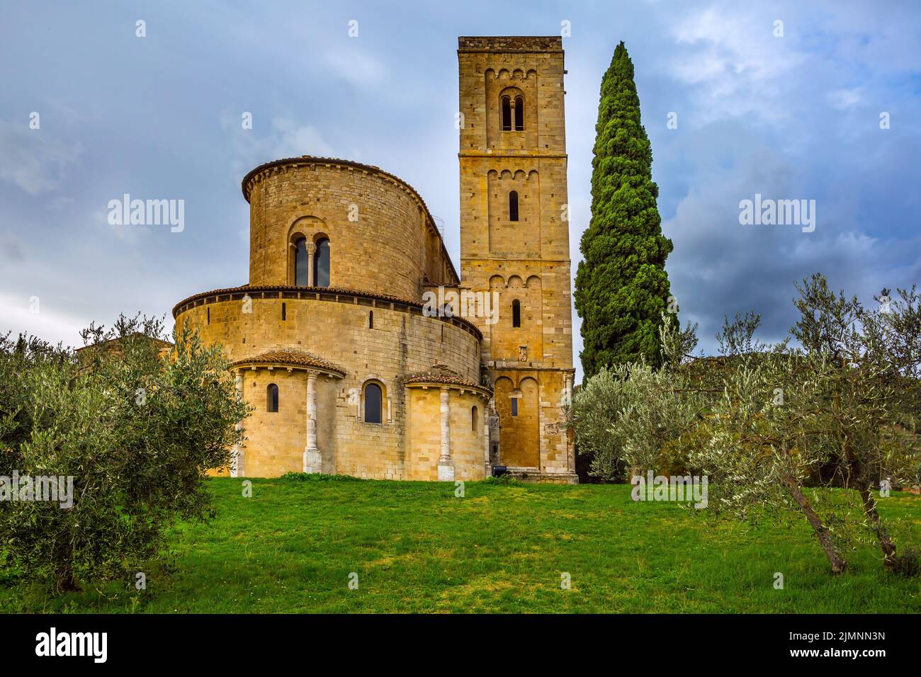 Malerische Abtei Stockfoto