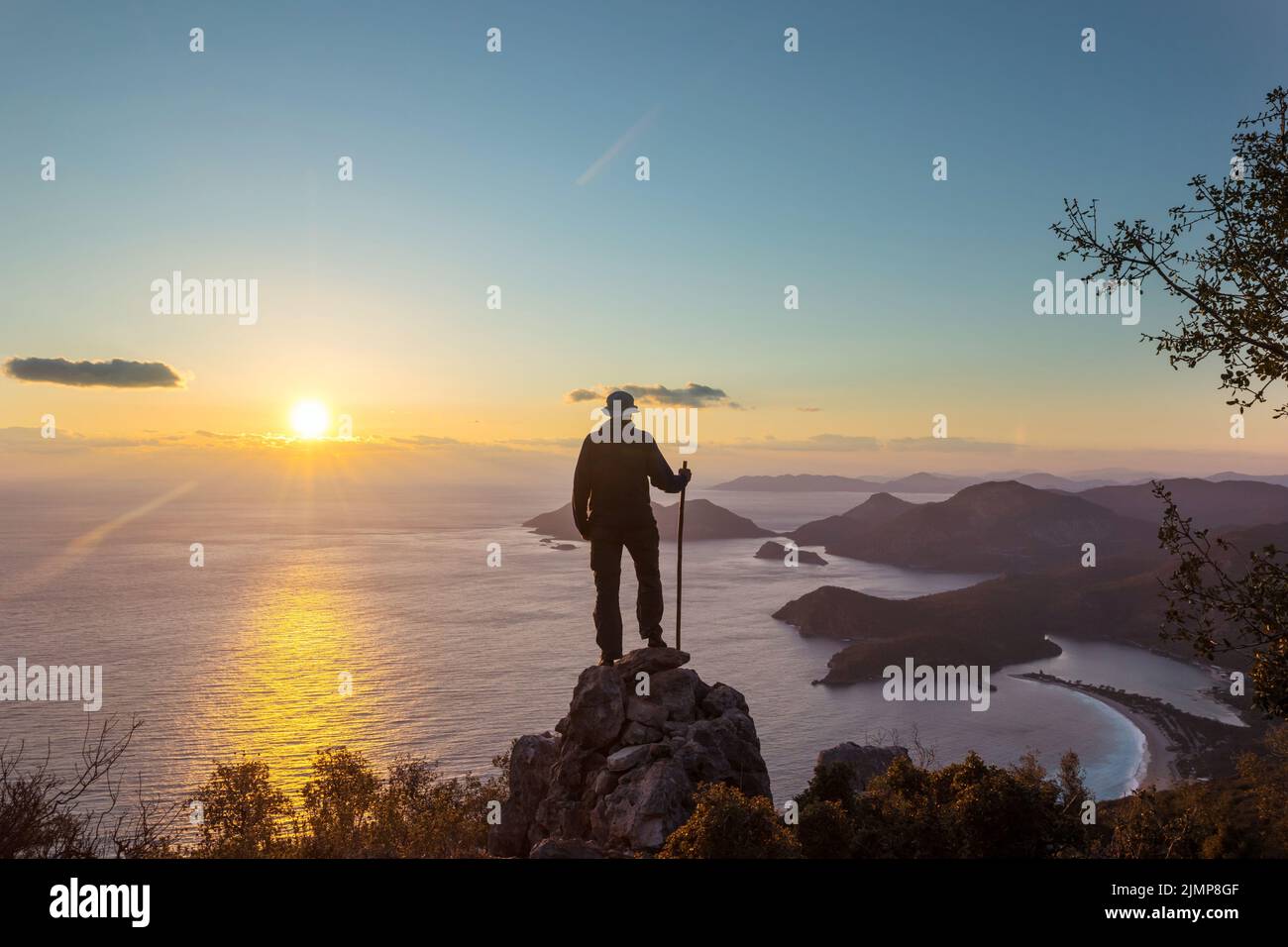 Lykischen Weg Stockfoto