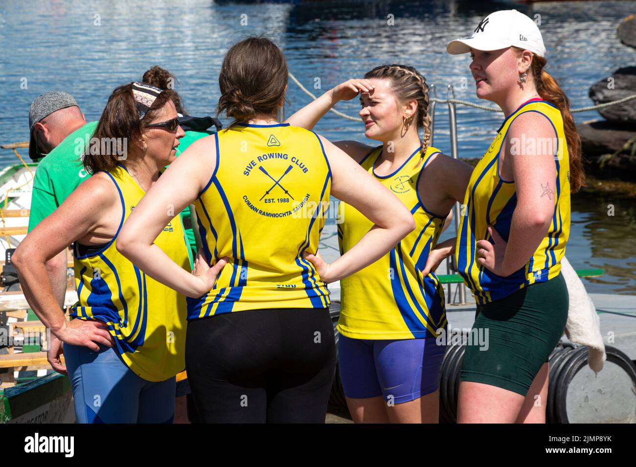 Portmagee Regatta, County Kerry, Irland. 7.. August 2022. Portmagee Boating Regatta, County Kerry, Irland Credit: Stephen Power/Alamy Live News Stockfoto