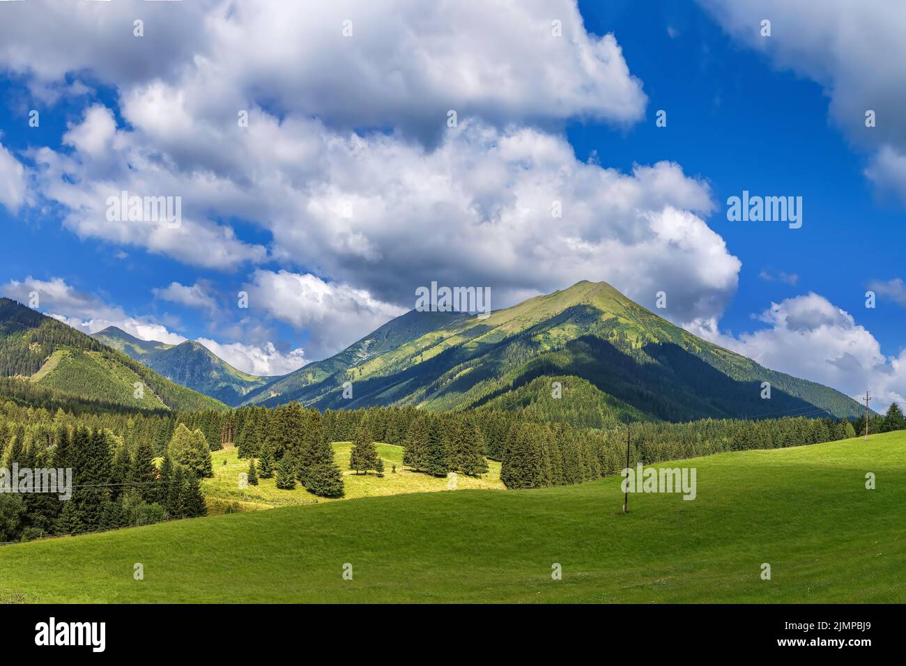 Landschaft in der Styria, Österreich Stockfoto