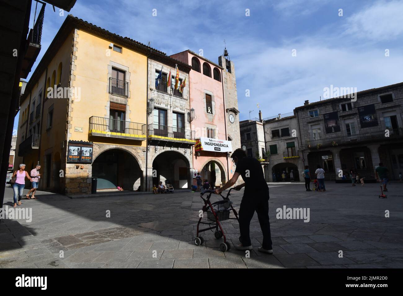 Torroella de Montgrí, Girona, Spanien Stockfoto