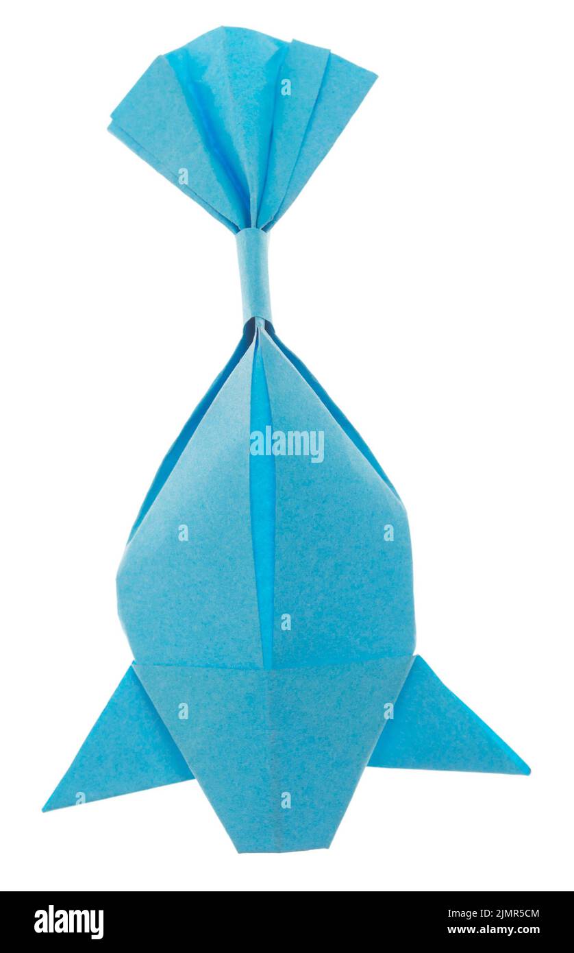 Origami-Fisch Stockfoto