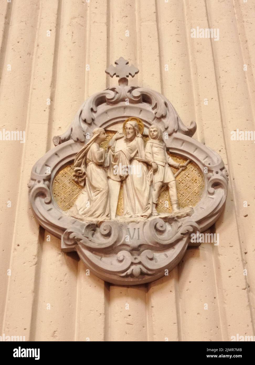 Eglise polonaise à Paris, rue Saint Honoré, Frankreich Stockfoto