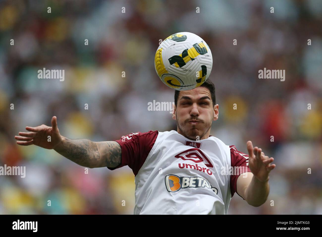 7.. August 2022; Maracan &#XE3; Stadion, Rio de Janeiro, Brasilien. Campeonato Brasileiro Football Fluminense gegen Cuiaba; Nino von Fluminense Stockfoto