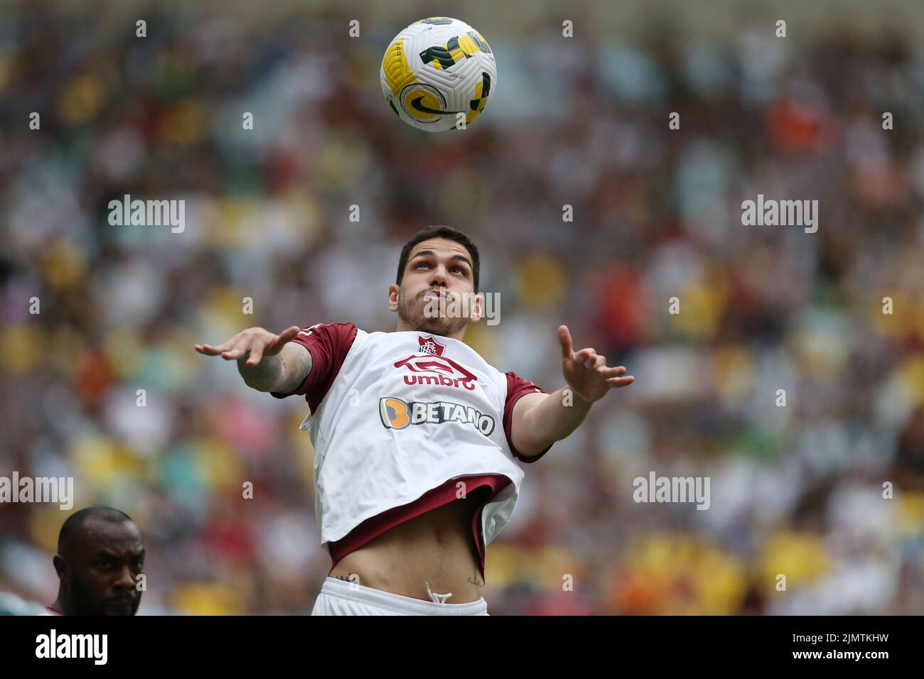 7.. August 2022; Maracan &#XE3; Stadion, Rio de Janeiro, Brasilien. Campeonato Brasileiro Football Fluminense gegen Cuiaba; Nino von Fluminense Stockfoto