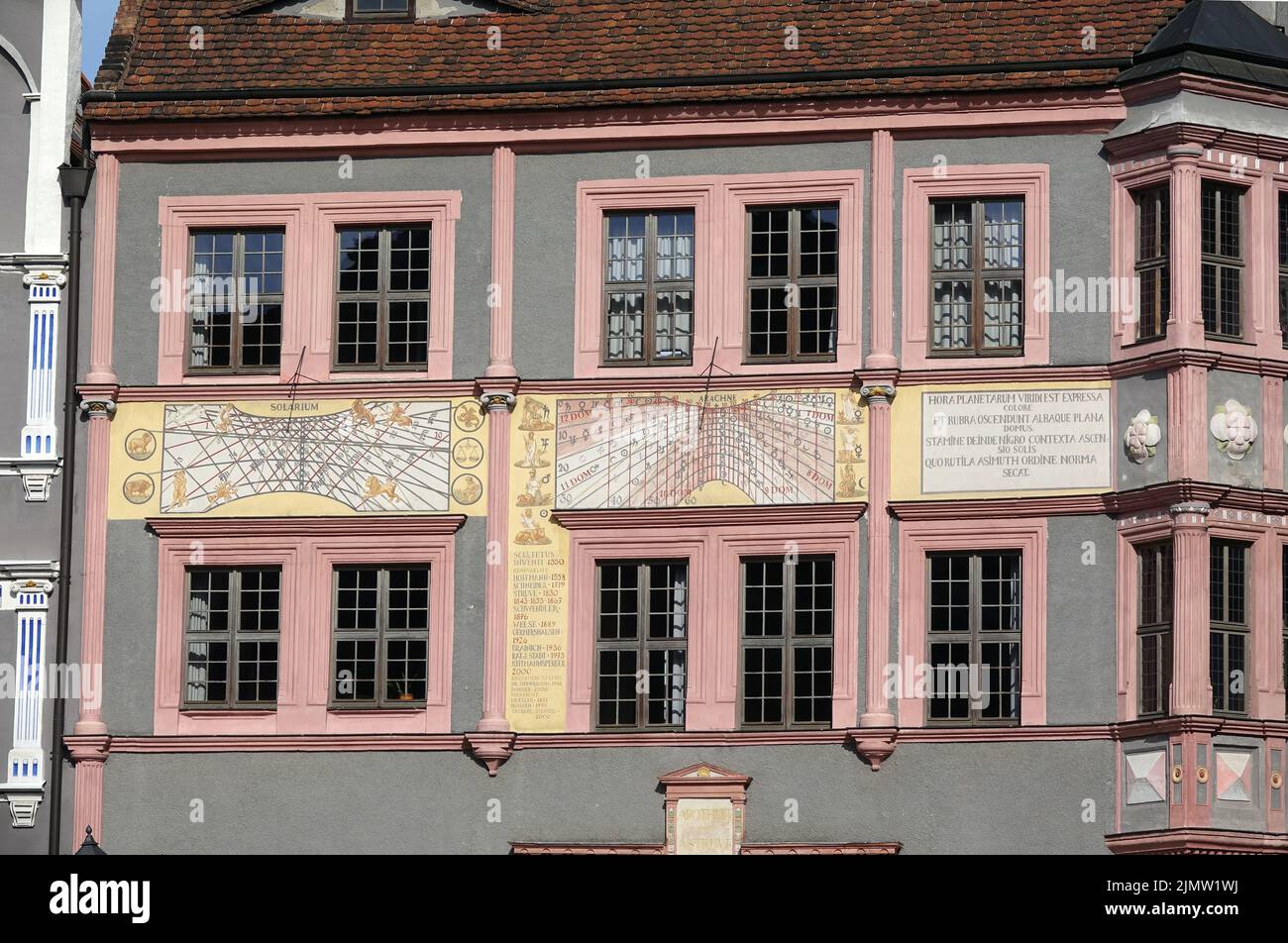 Ratsapotheke in Görlitz Stockfoto