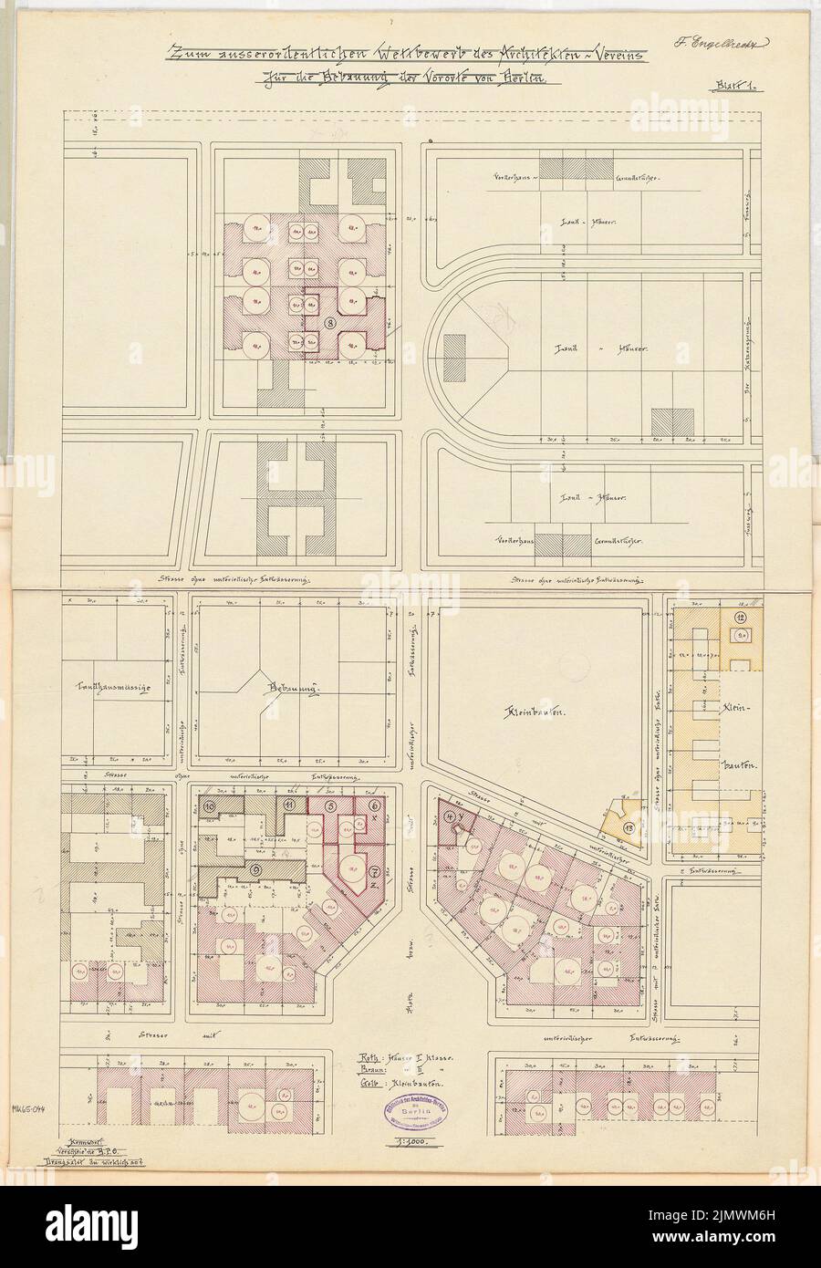 Engelbrecht Franz (18601936), Entwicklung der Berliner Vororte
