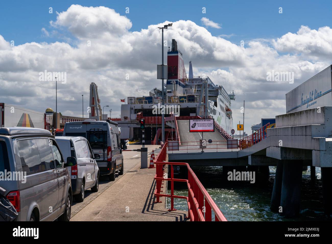 Hoek van Holland Stockfoto