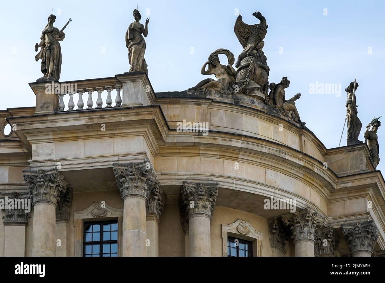 Berlin, Deutschland, 2014. Humboldt-Universität zu Berlin Stockfoto