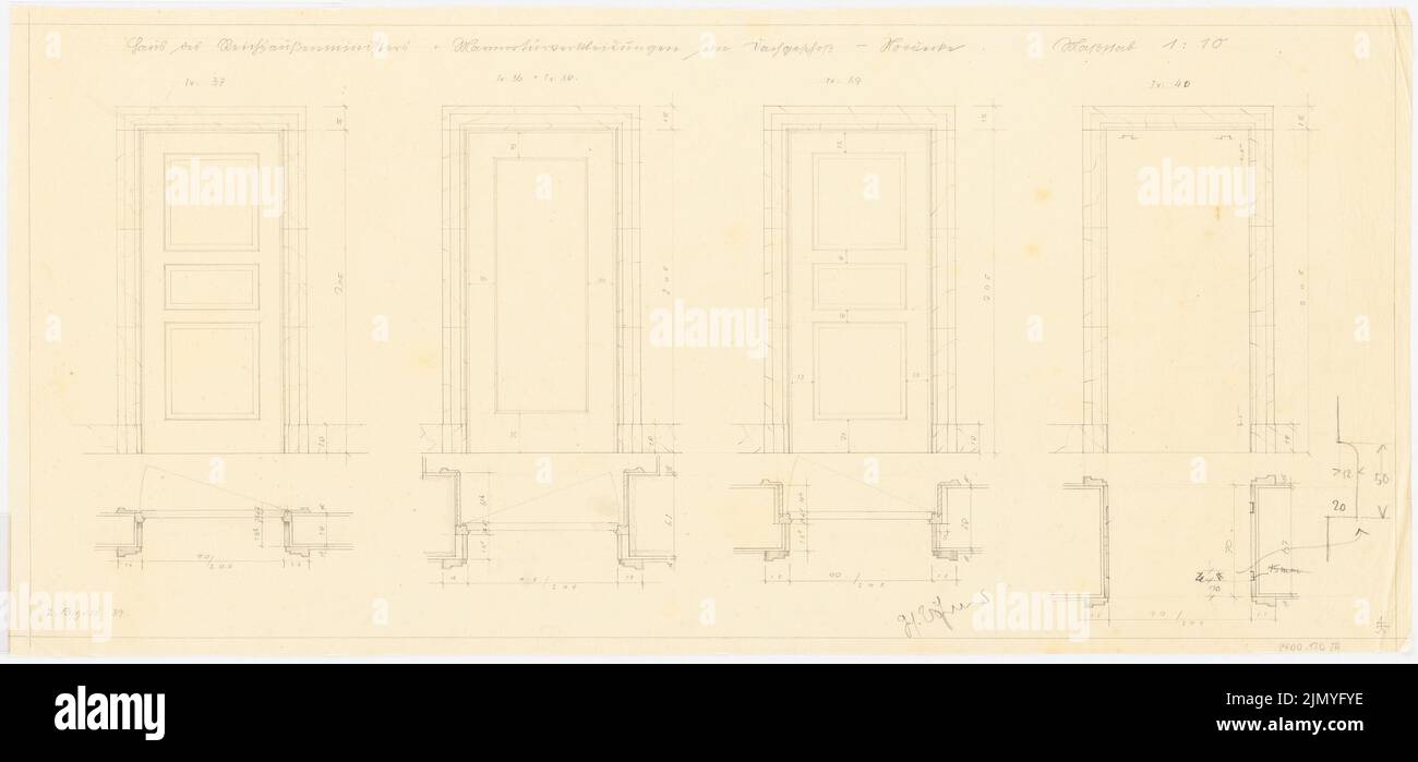 Böhmer Franz (1907-1943), offizielle Wohnung des Reichsaußenministers ...