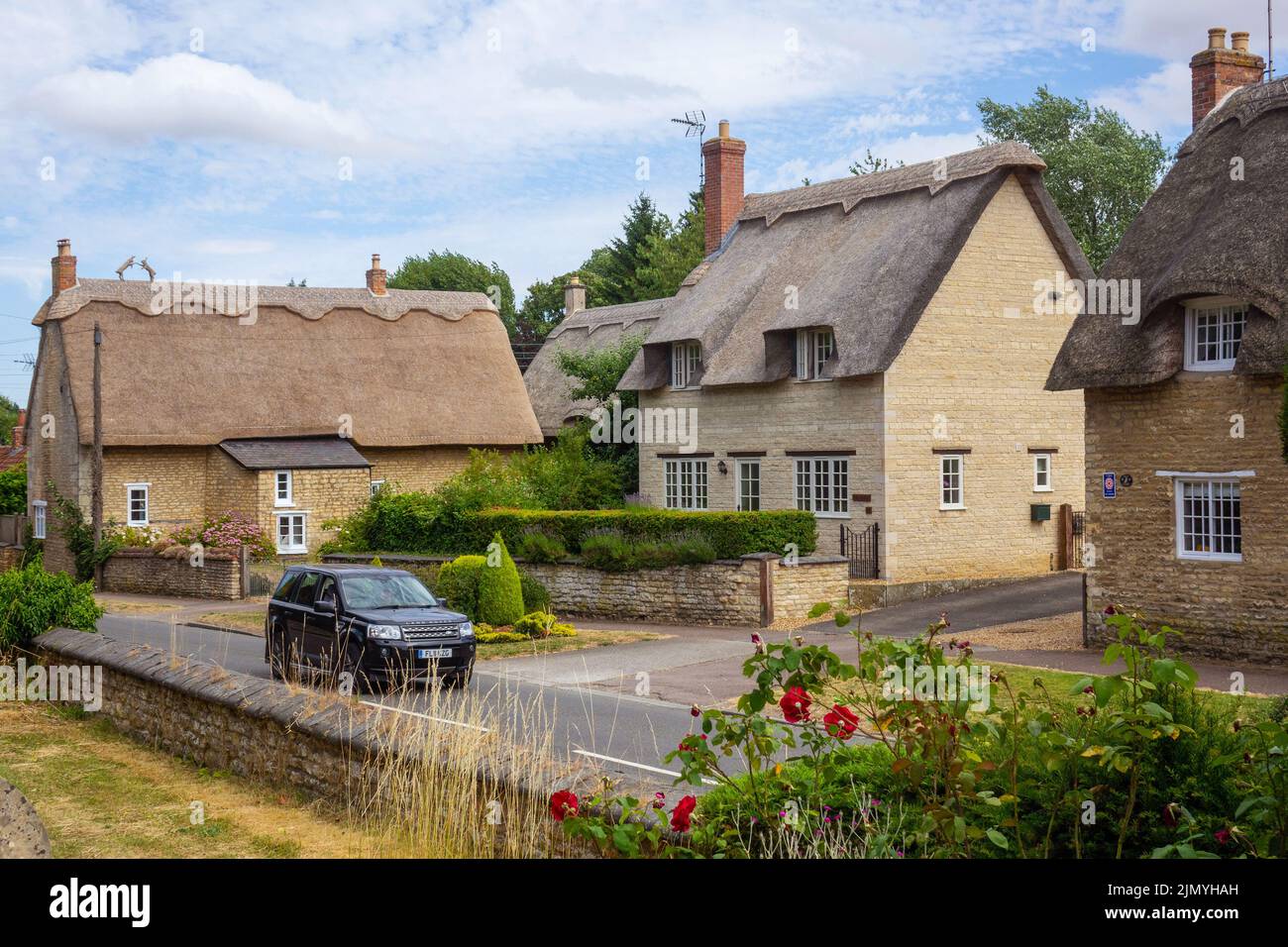 England, Rutland, Cottesmore Village Stockfoto