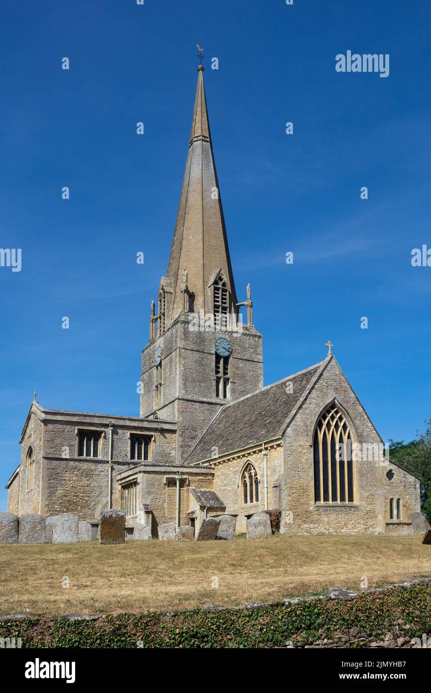 England, Oxfordshire, Bampton Kirche Stockfoto