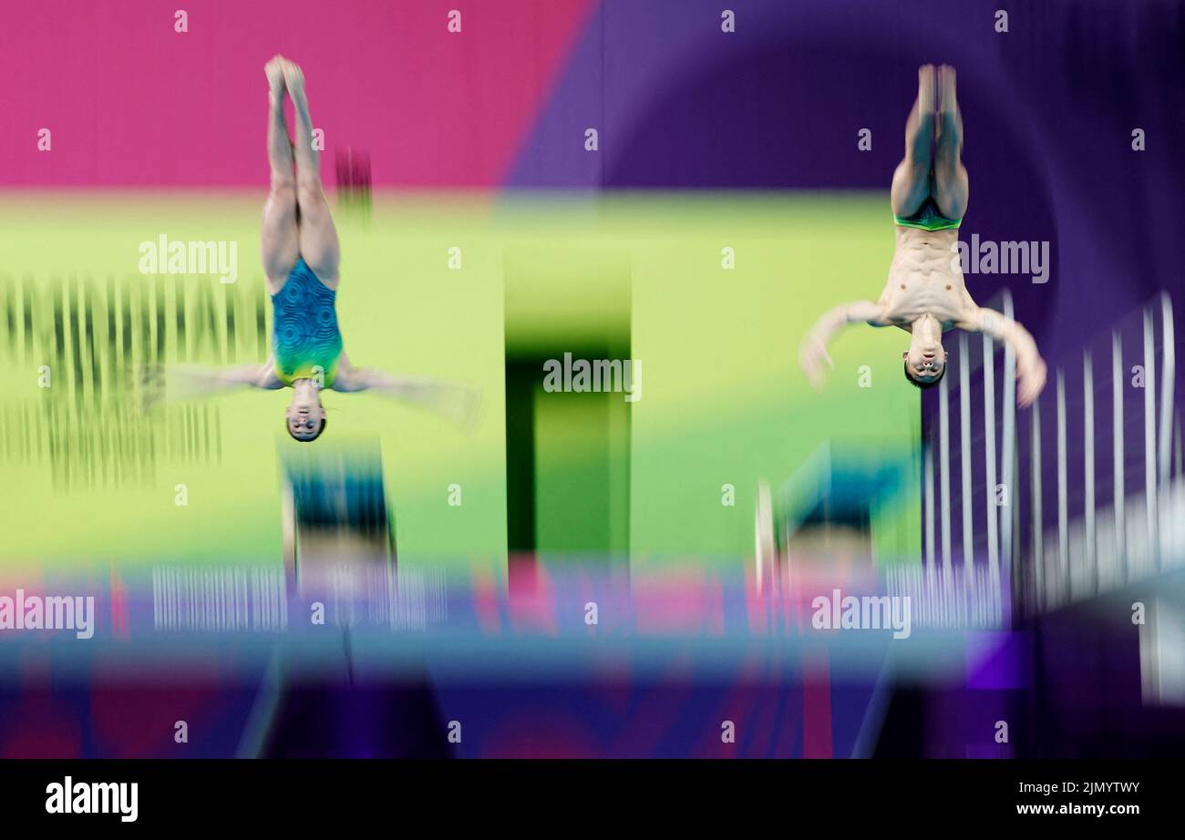 Commonwealth Games Tauchen Mixed Synchronized 3m Springboard