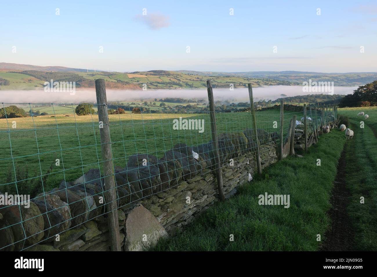 Eine UFOSichtung auf Cadair Berwyn und Cadair Bronwen von Moel Ty