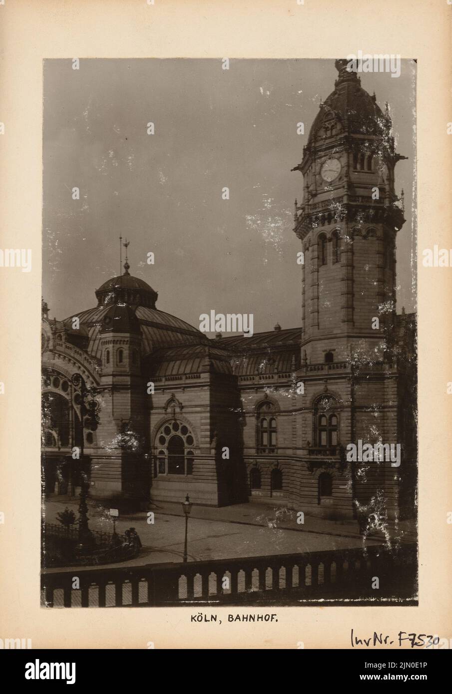 Jacobsthal johann eduard 1839 1902 bahnhof Fotos und Bildmaterial in