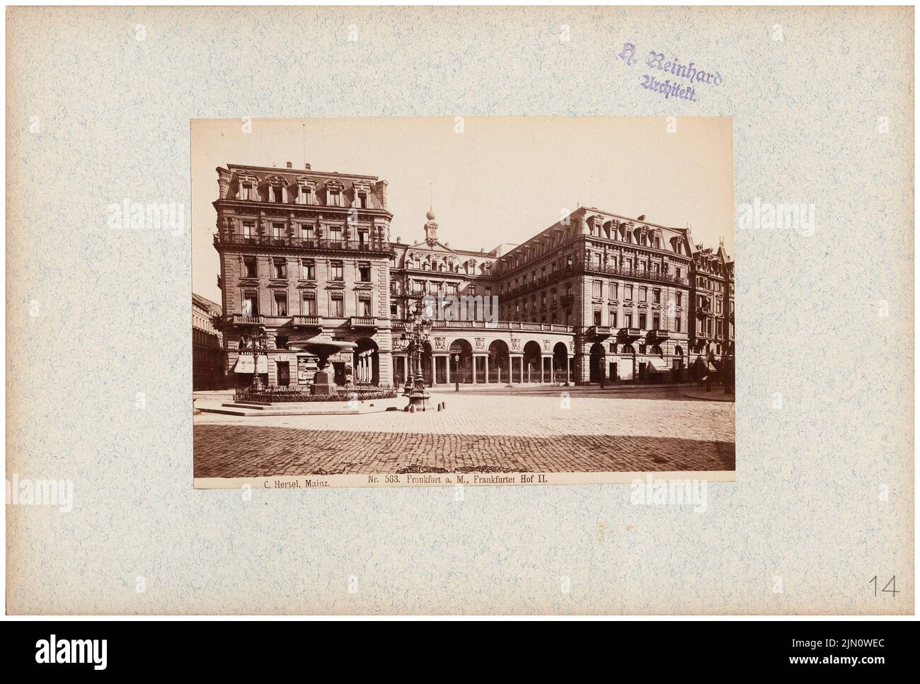 ALLEMAGNE FRANCFORT SUR LE MAIN HAUS FRAUENSTEIN U SALZHAUS