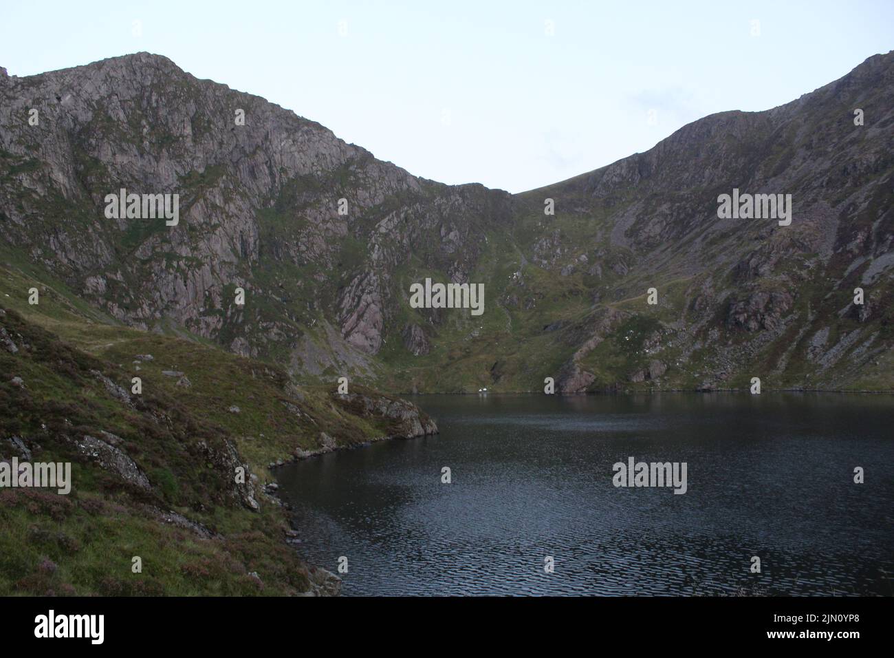 Cadair Idris Llyn Cau Stockfoto