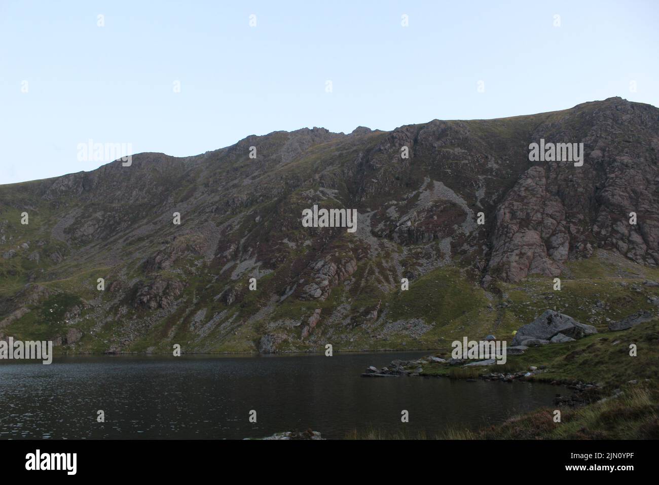 Cadair Idris Llyn Cau Stockfoto