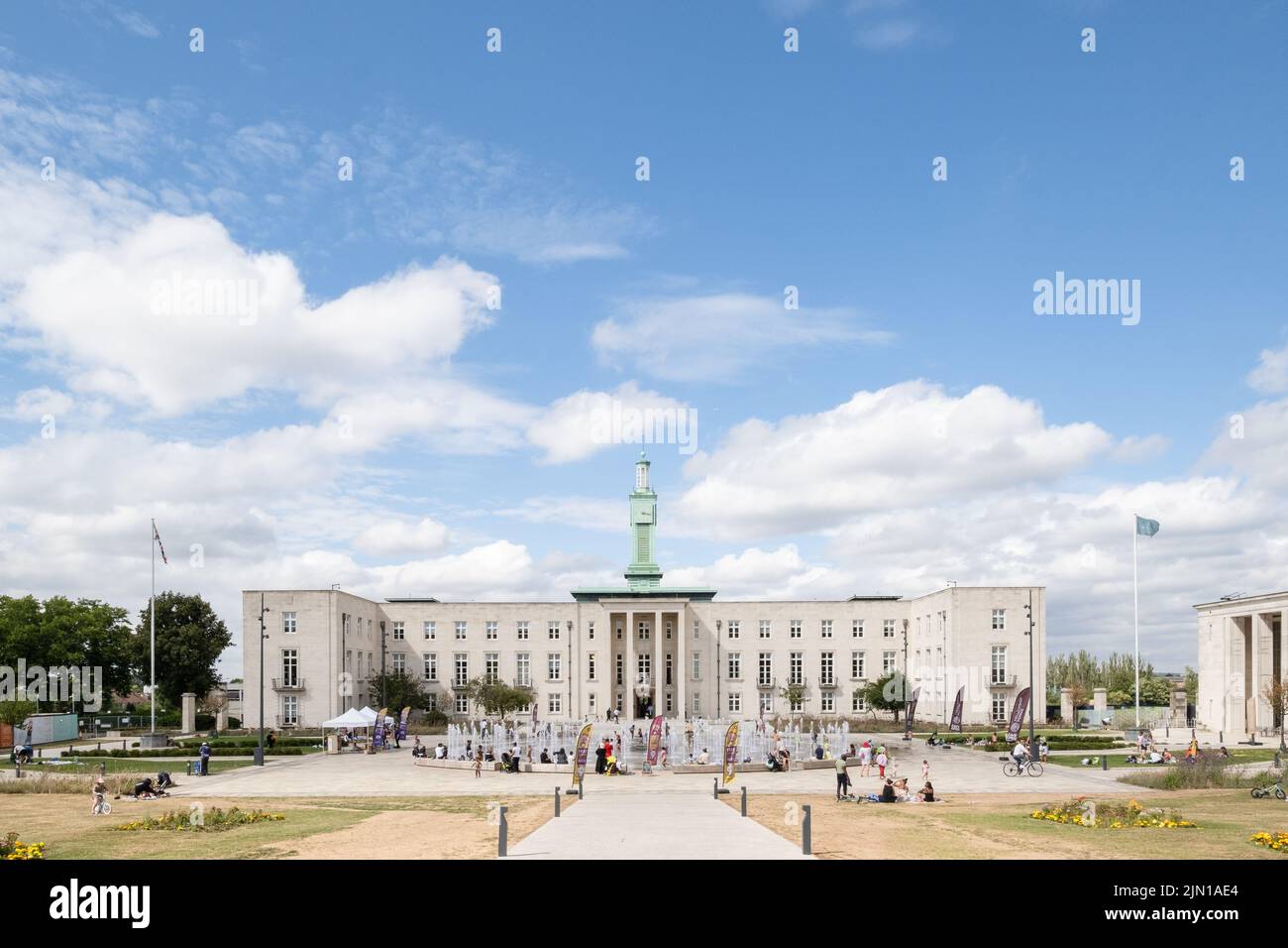 Waltham Forest Town Hall, ehemals Walthamstow Town Hall, London. Stockfoto