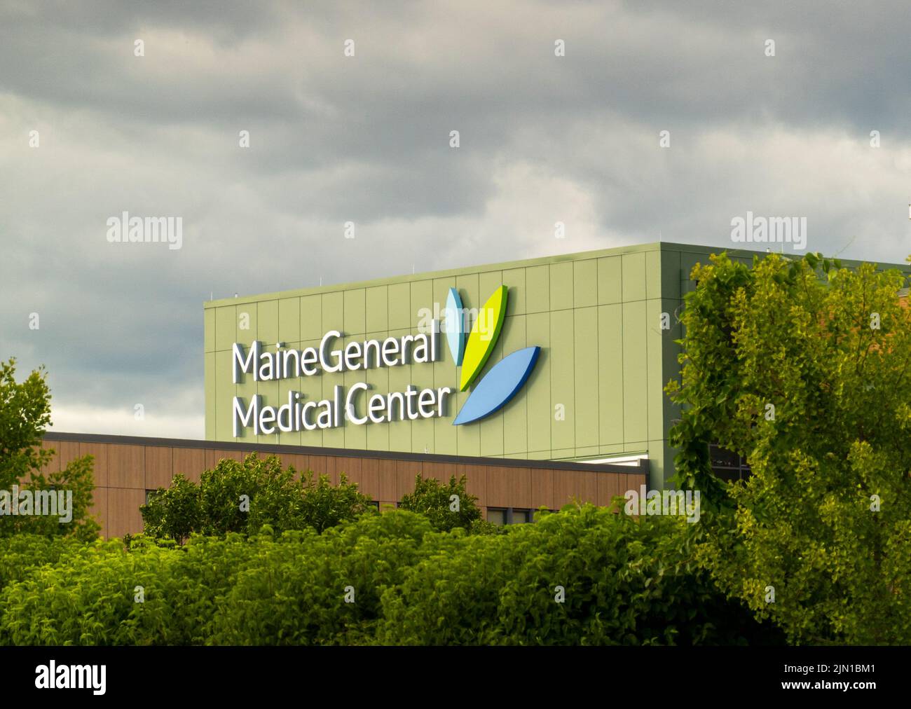 Maine General Medical Center in Augusta ME Stockfoto