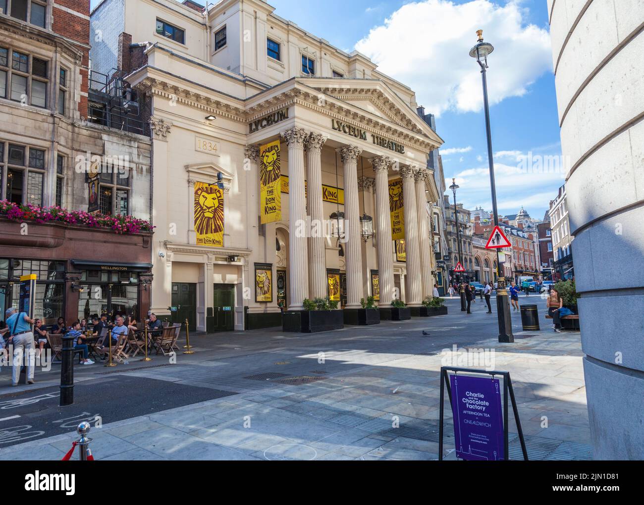 Der König der Löwen im Lyceum Theater in London, England, Großbritannien Stockfoto