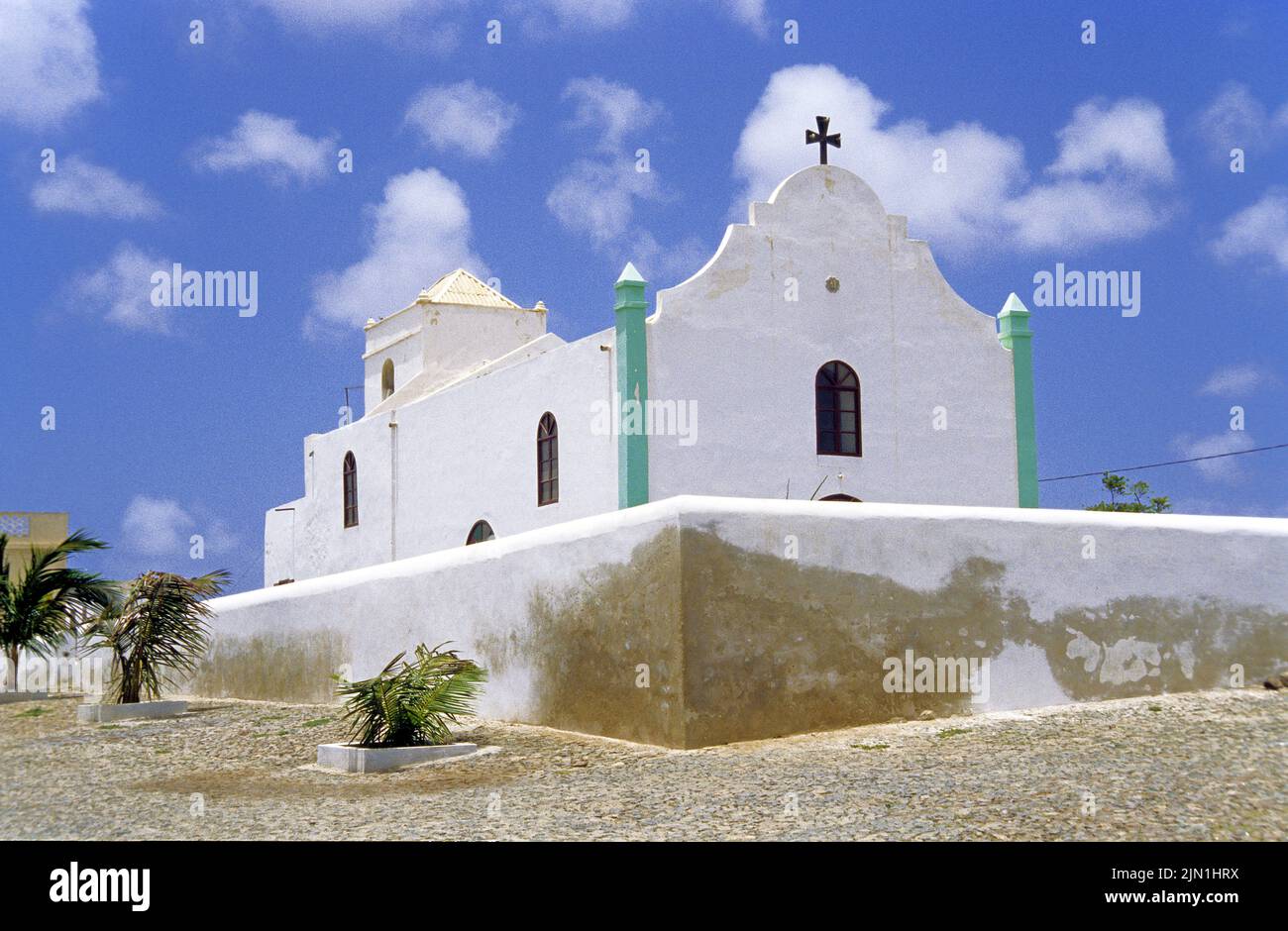 Kirche auf Boavista, Kapverdische Inseln, Afrika Stockfoto