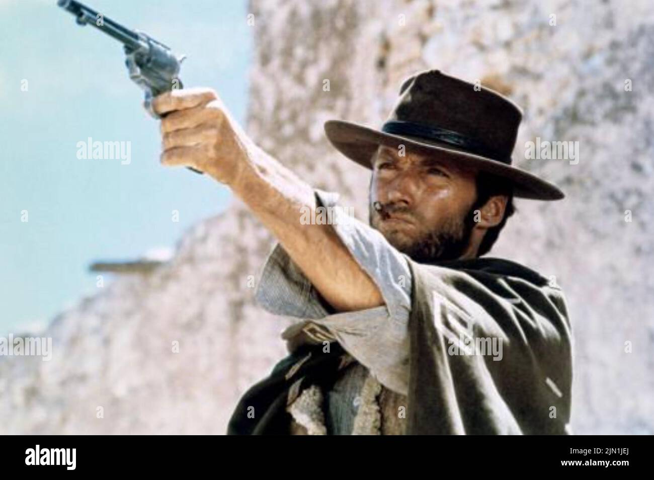 DAS GUTE DAS SCHLECHTE UND DER HÄSSLICHE 1966 PEA/United Artists Film mit Clint Eastwood Stockfoto
