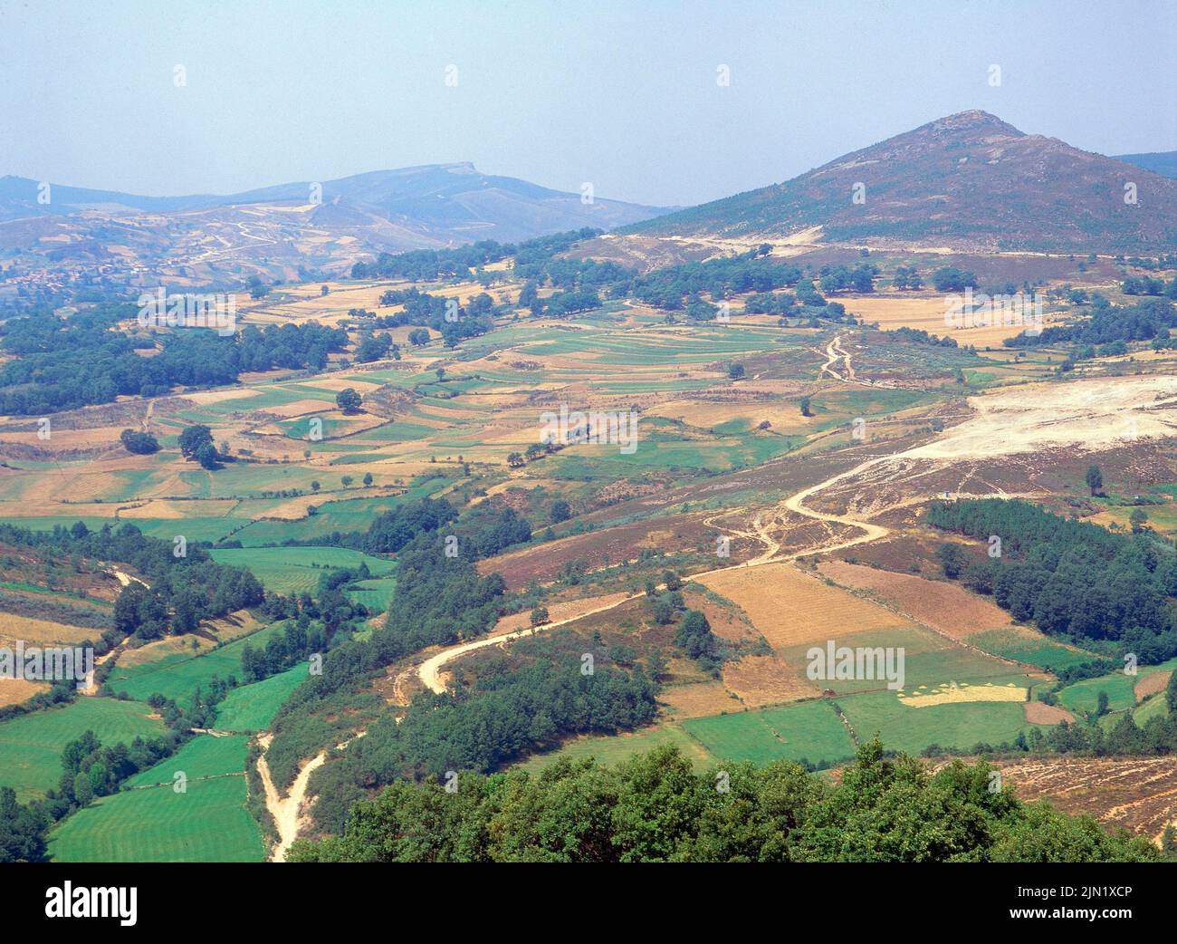 PAISAJE. Lage: AUSSEN. PROVINCIA. Orense. SPANIEN. Stockfoto