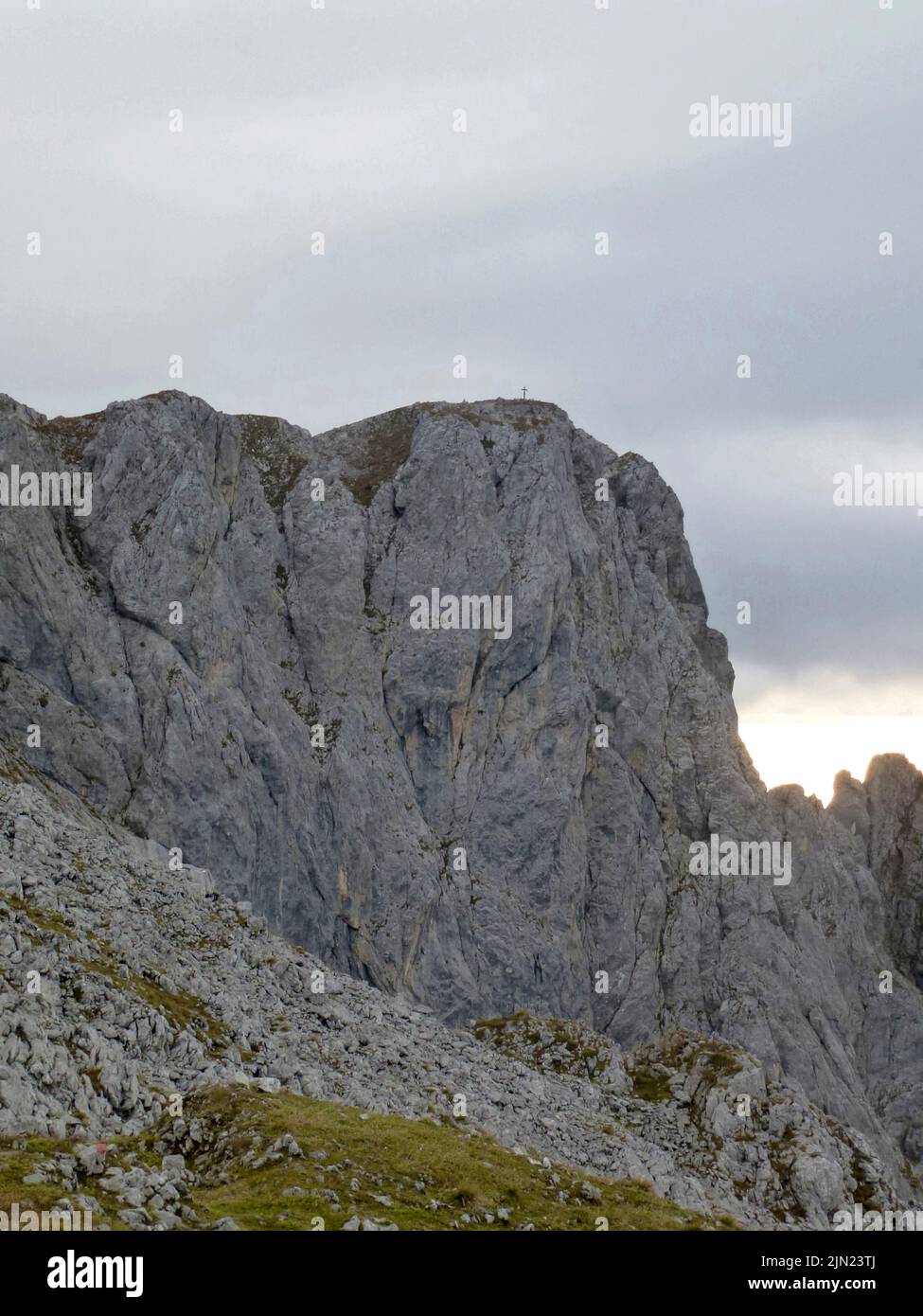 Bergüberquerung der Hackenkopfe, Tirol, Österreich Stockfoto