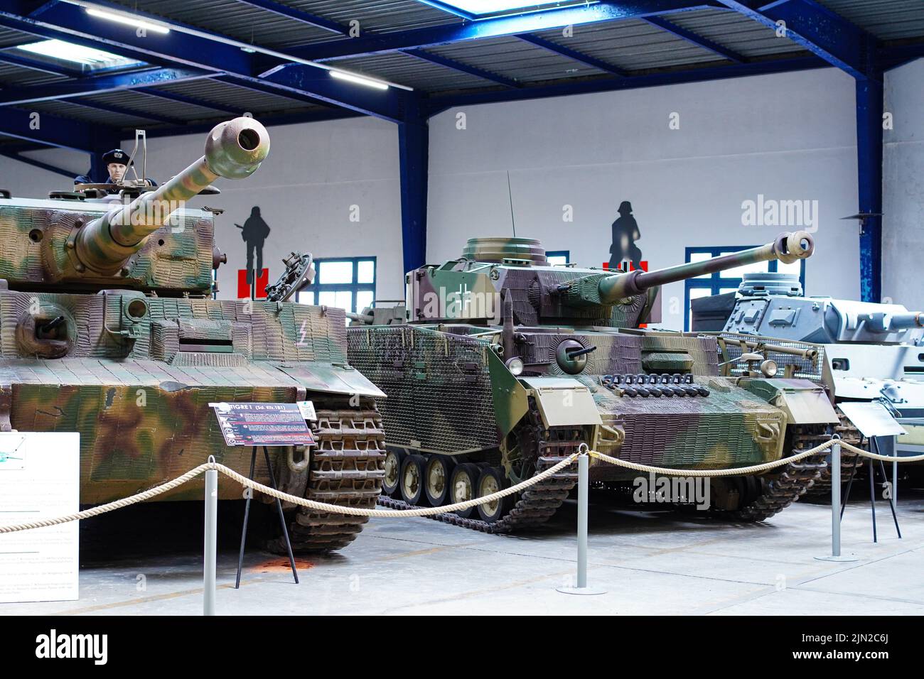 Panzer IV, deutscher Panzer, musée des Blindes, Saumur, Frankreich Stockfoto