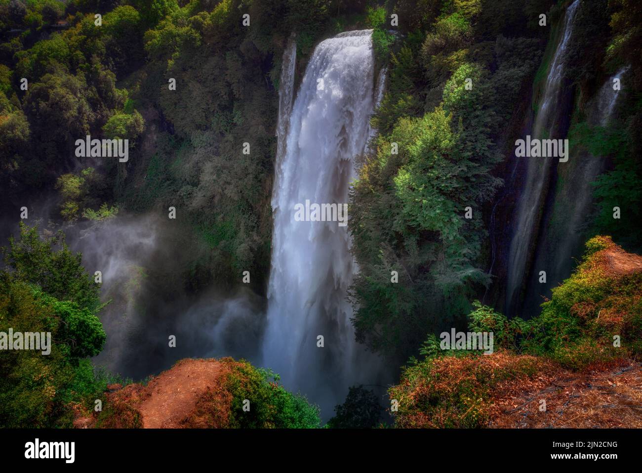 Marmore Falls, Terni, Umbrien, Italien Stockfoto