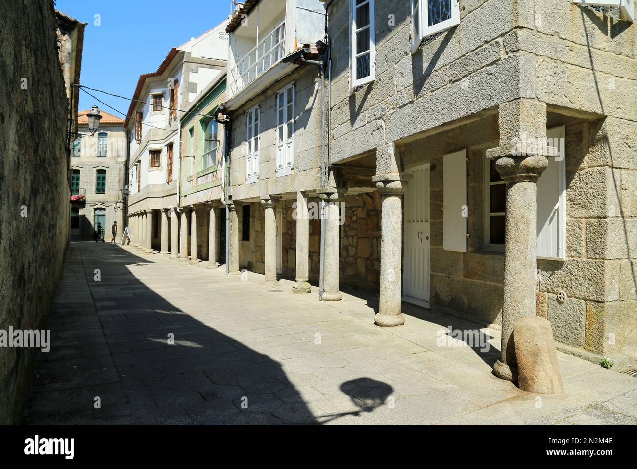 Baiona, Galicien, Spanien. Stockfoto