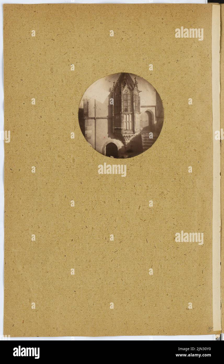 Stiehl Otto (1860-1940): Skizze und Fotoalbum 7: St. Michaelskapelle, Kiedrich Stockfoto