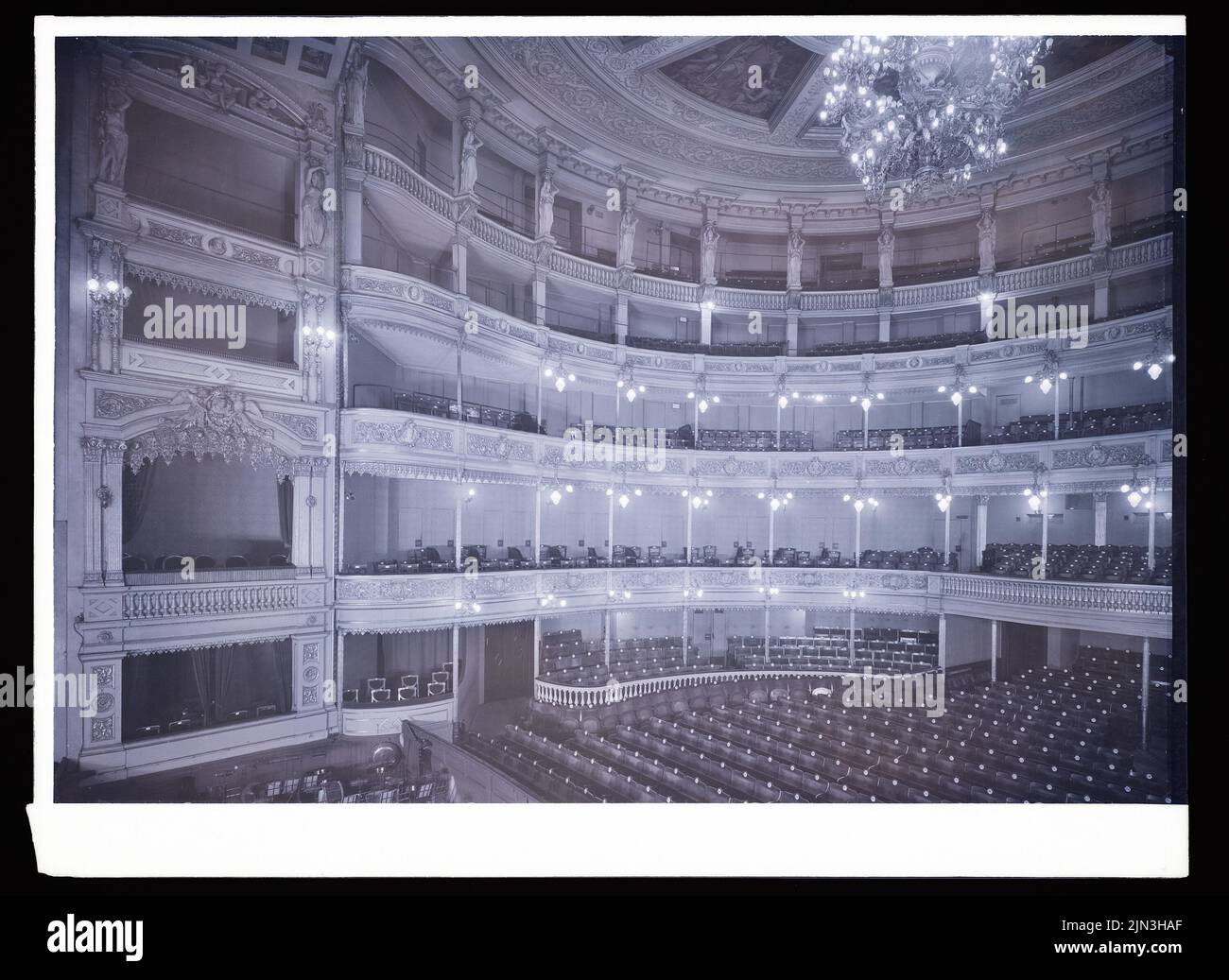 Ich höre: 0 Stockfoto