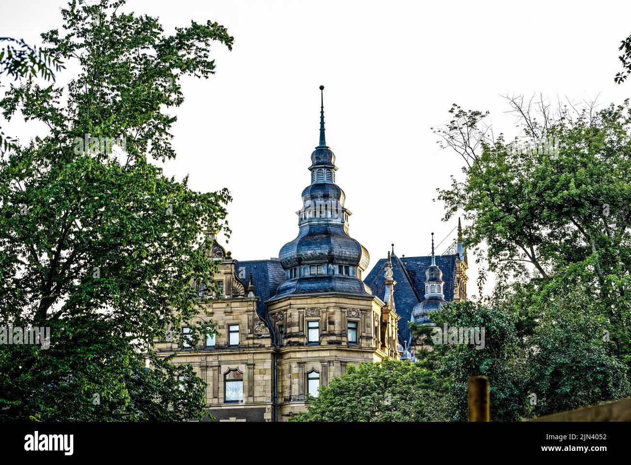 Neues Rathaus Hannover. Deutschland. Stockfoto