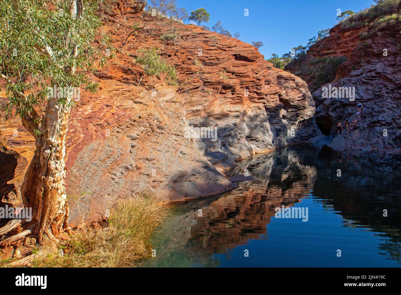 Hamersley Gorge, Karijini-Nationalpark Stockfoto