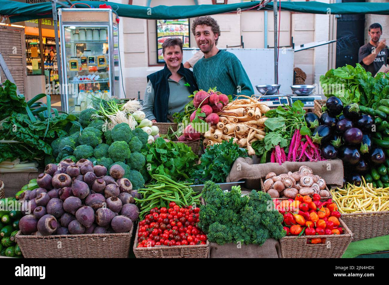 Salamanca Market, Hobart, Tasmanien, Australien Stockfoto