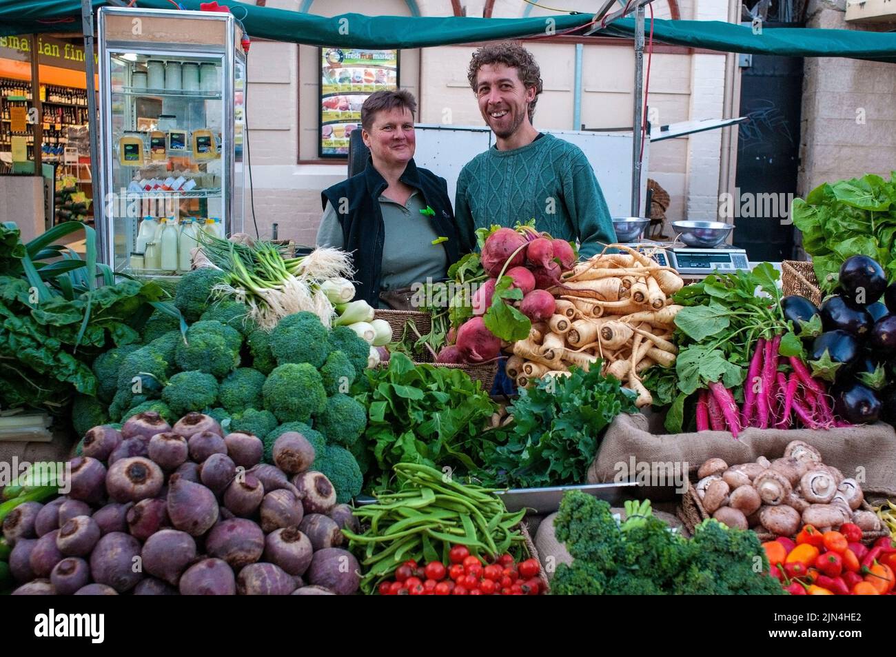 Salamanca Market, Hobart, Tasmanien, Australien Stockfoto