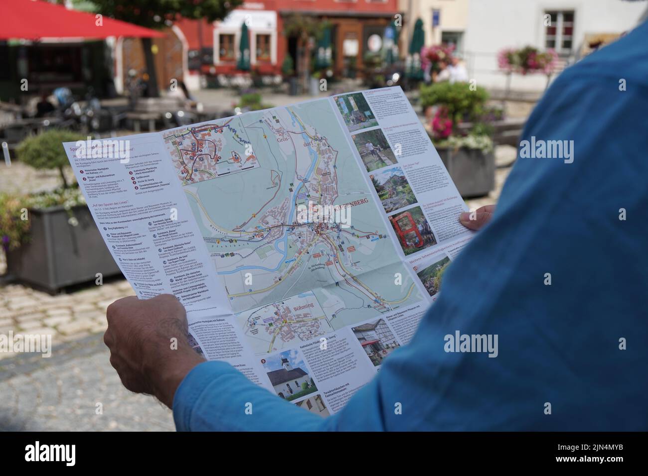 Kipfenberg im Altmühltal in Deutschland Stockfoto