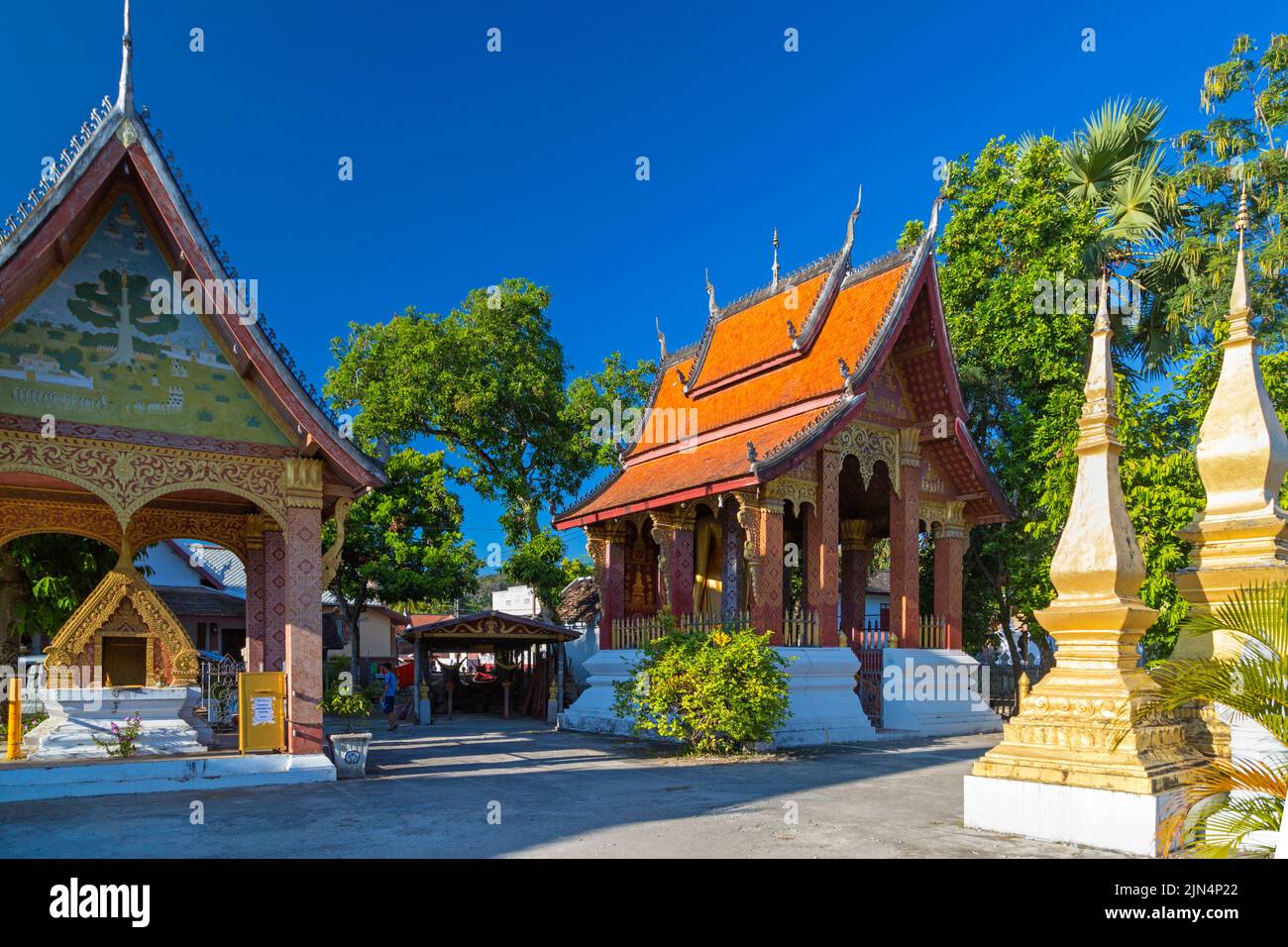 Wat Saen, Luang Prabang, Laos Stockfoto