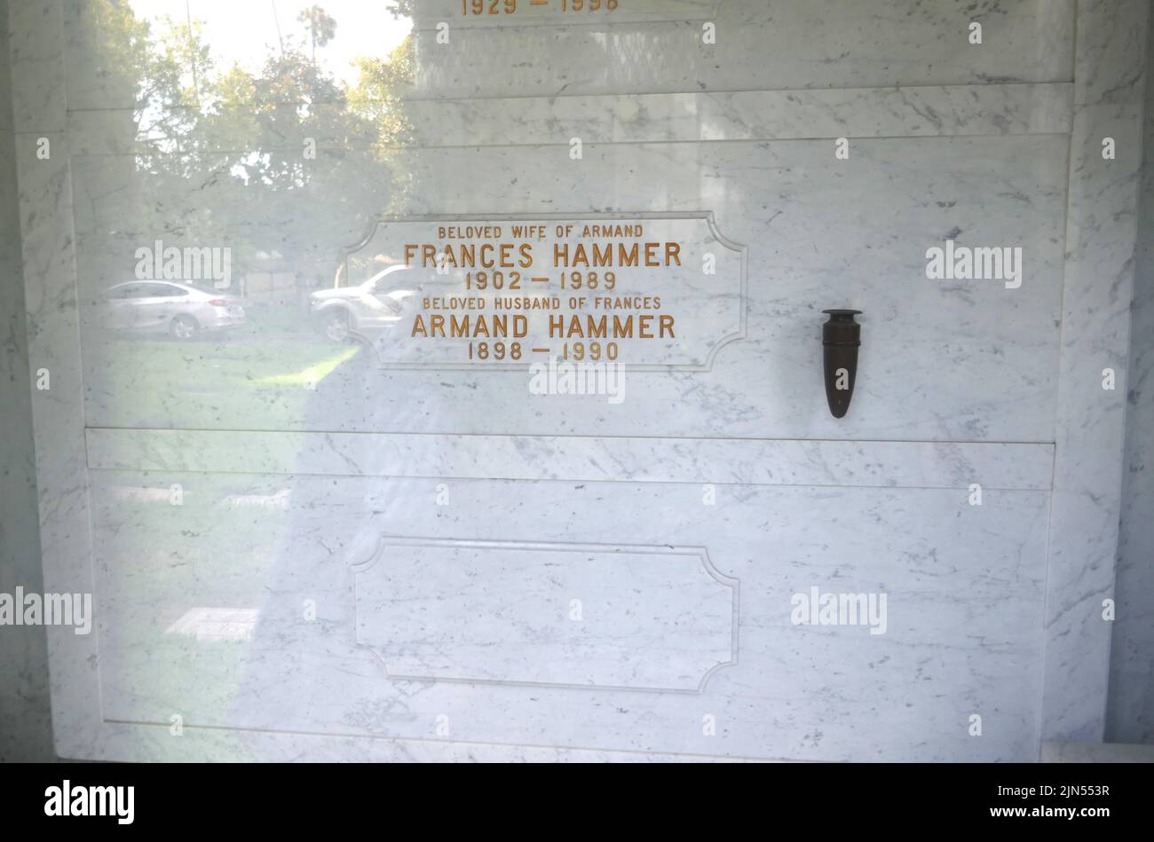 Los Angeles, California, USA 1.. August 2022 Armand Hammers Grab im