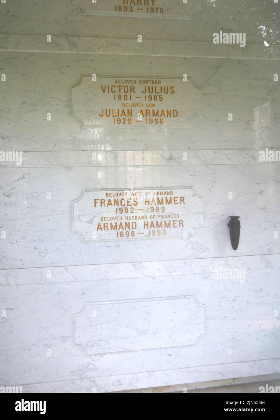 Los Angeles, California, USA 1.. August 2022 Armand Hammers Grab im