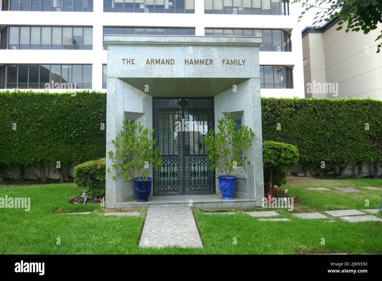 Los Angeles, California, USA 1.. August 2022 Armand Hammers Grab im