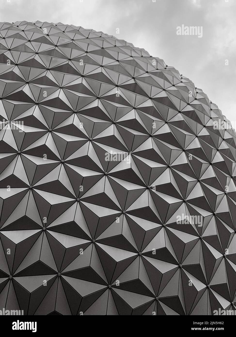 Disney Raumschiff Erde in EPCOT Future World, Walt Disney Word, Orlando, Florida Stockfoto