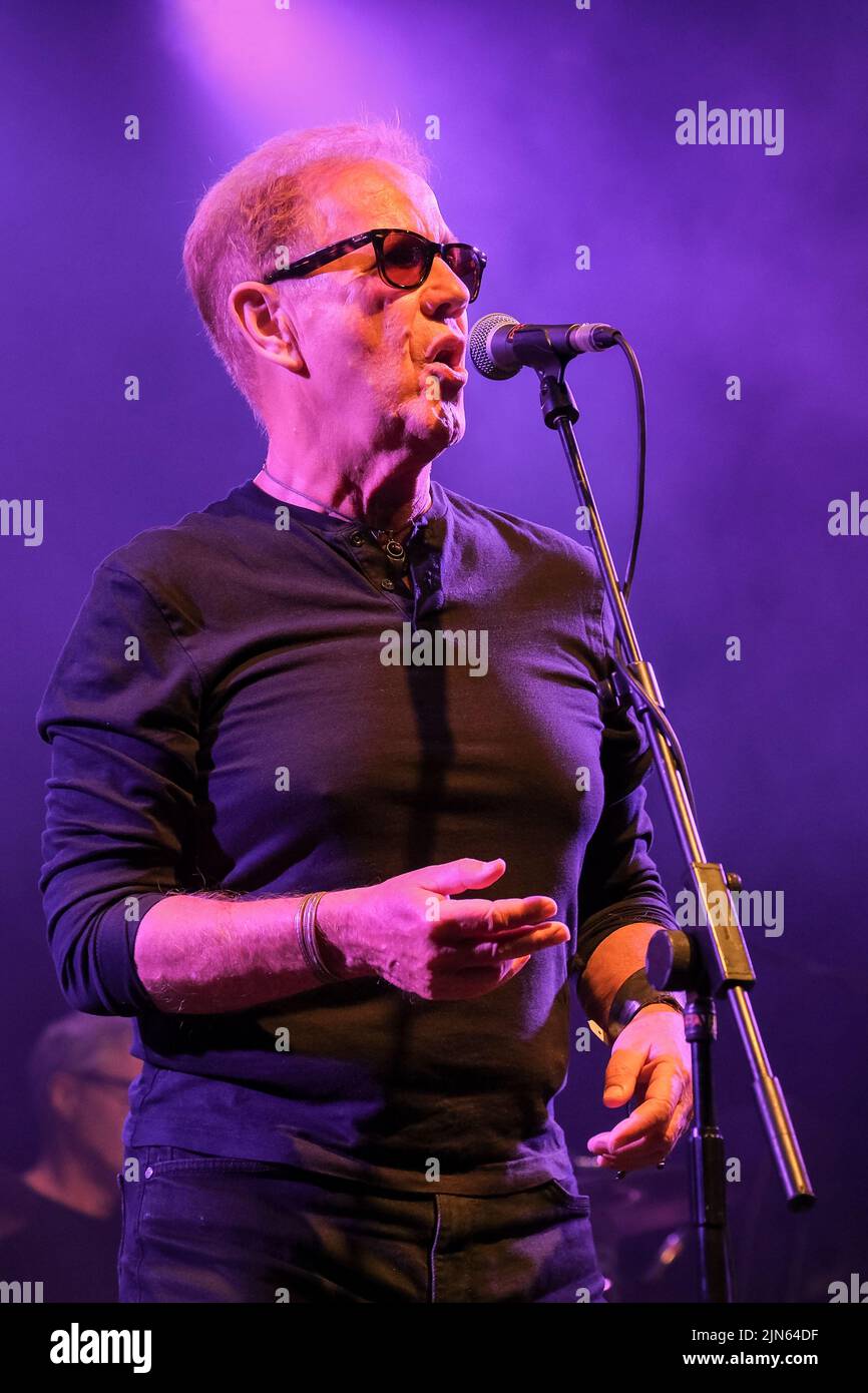 John Jones von der Oysterband beim Wickham Festival, Hampshire, Großbritannien. 5. August 2022 Stockfoto