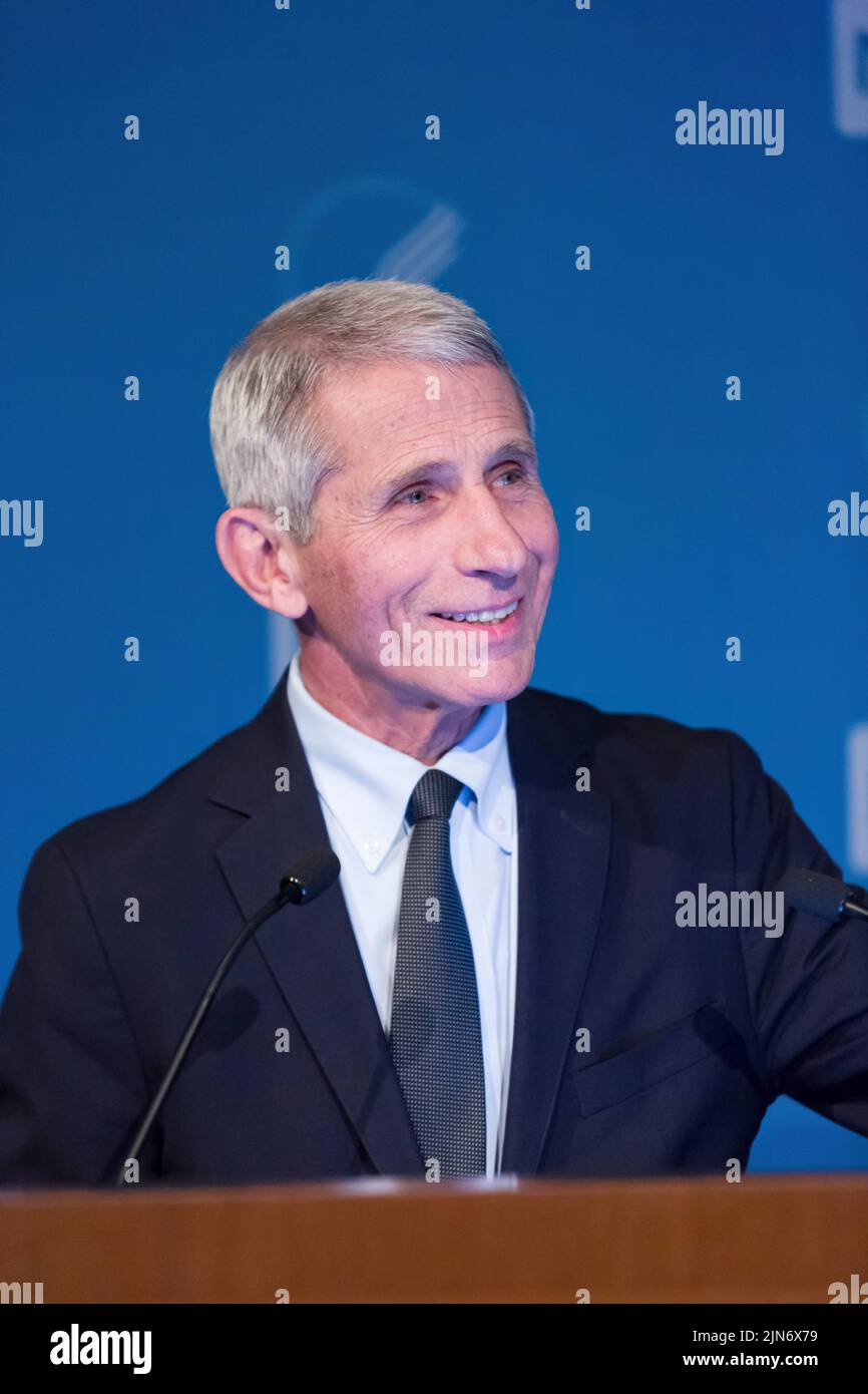 Anthony S. Fauci, M.D., NIAID Director Anthony S. Fauci, M.D., Director, National Institute of Allergy and Infectious Diseases (NIAID), National Institutes of Health (NIH). Kredit: NIH Stockfoto