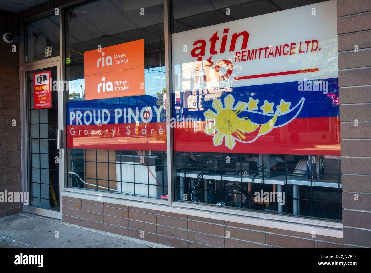 Asiatisches Lebensmittelgeschäft in Kanada Stockfoto