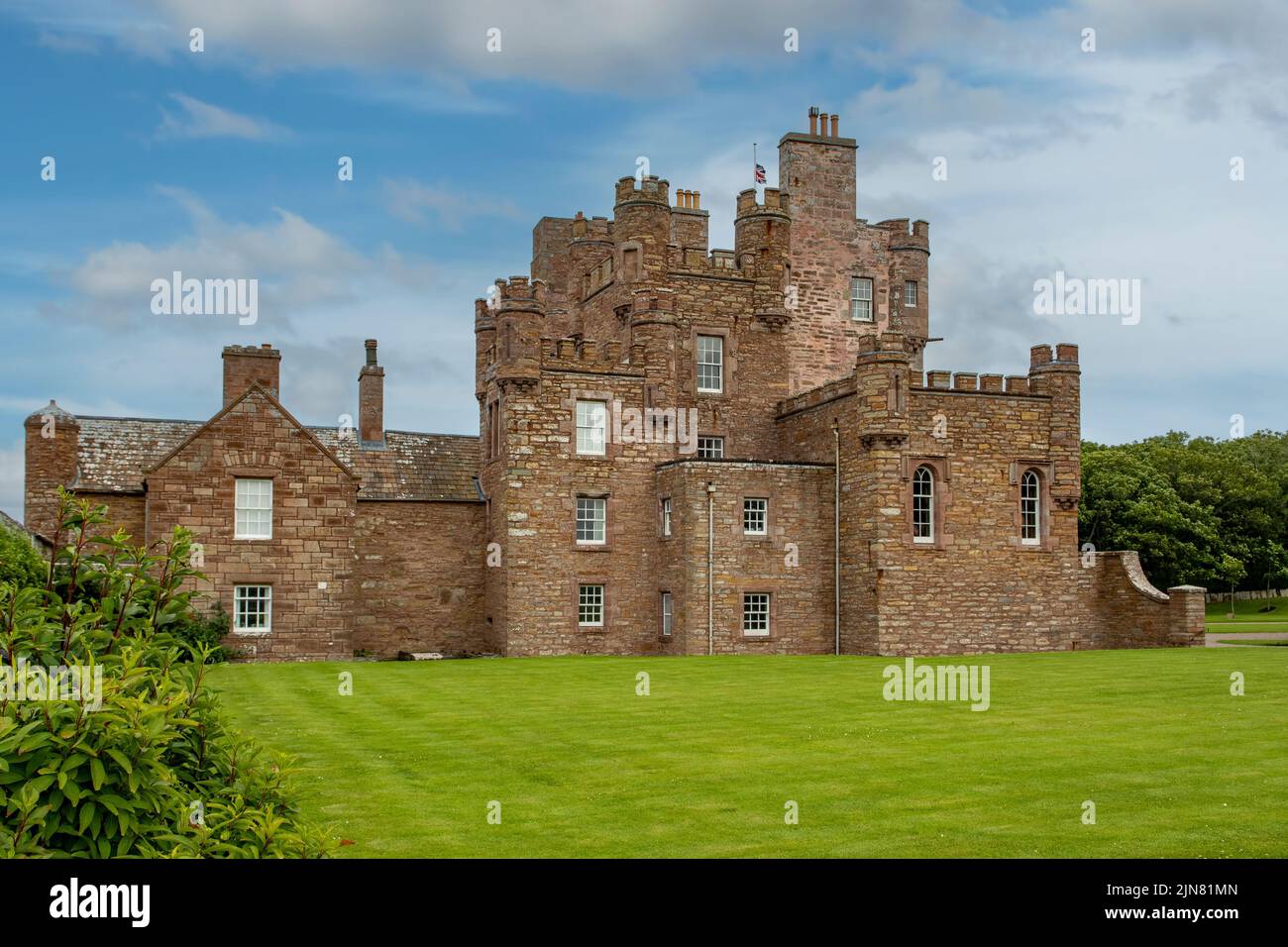 Castle Mey in der Nähe von John o'Groats Stockfoto